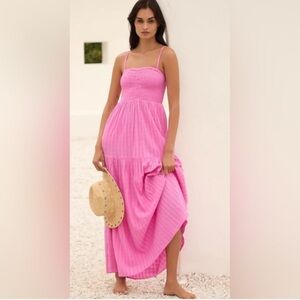 L*Space Pink Maxi Dress